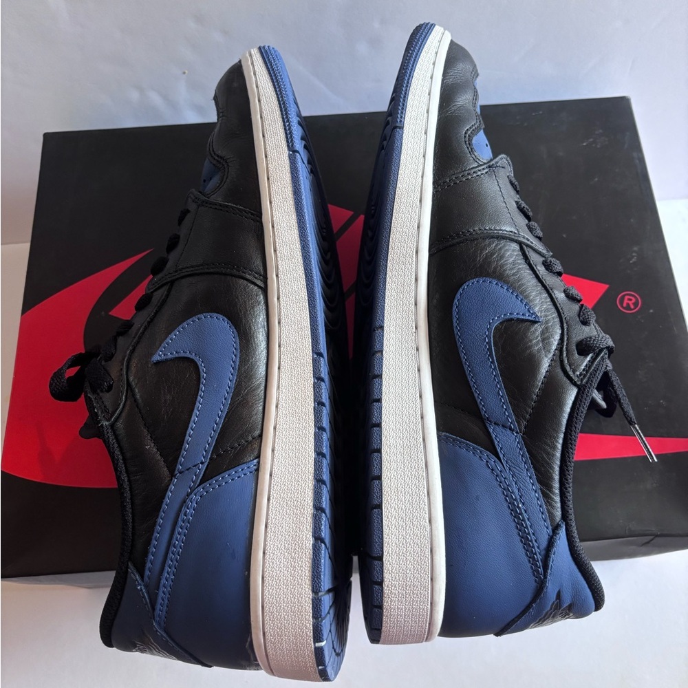 Jordan 1 Retro Low OG Mystic Navy Mens Size 13 CZ0790-041 Nike Sneakers - Picture 8 of 11